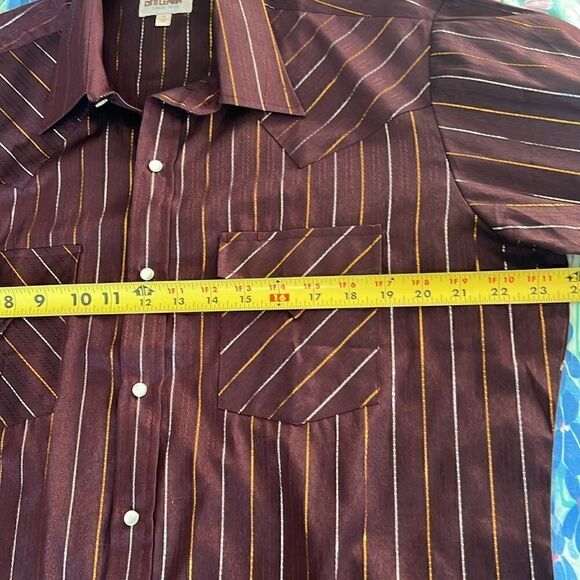 Ely Cattleman Western Snap Shirt Metallic - 16-33 - Picture 9 of 11
